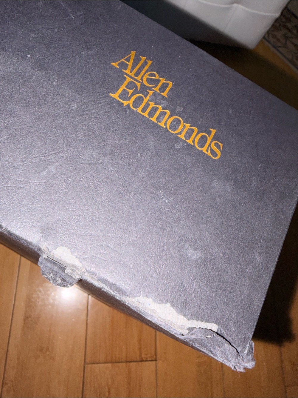 Allen Edmonds Black Cap-Toe Park Avenue Oxfords - Picture 6 of 7